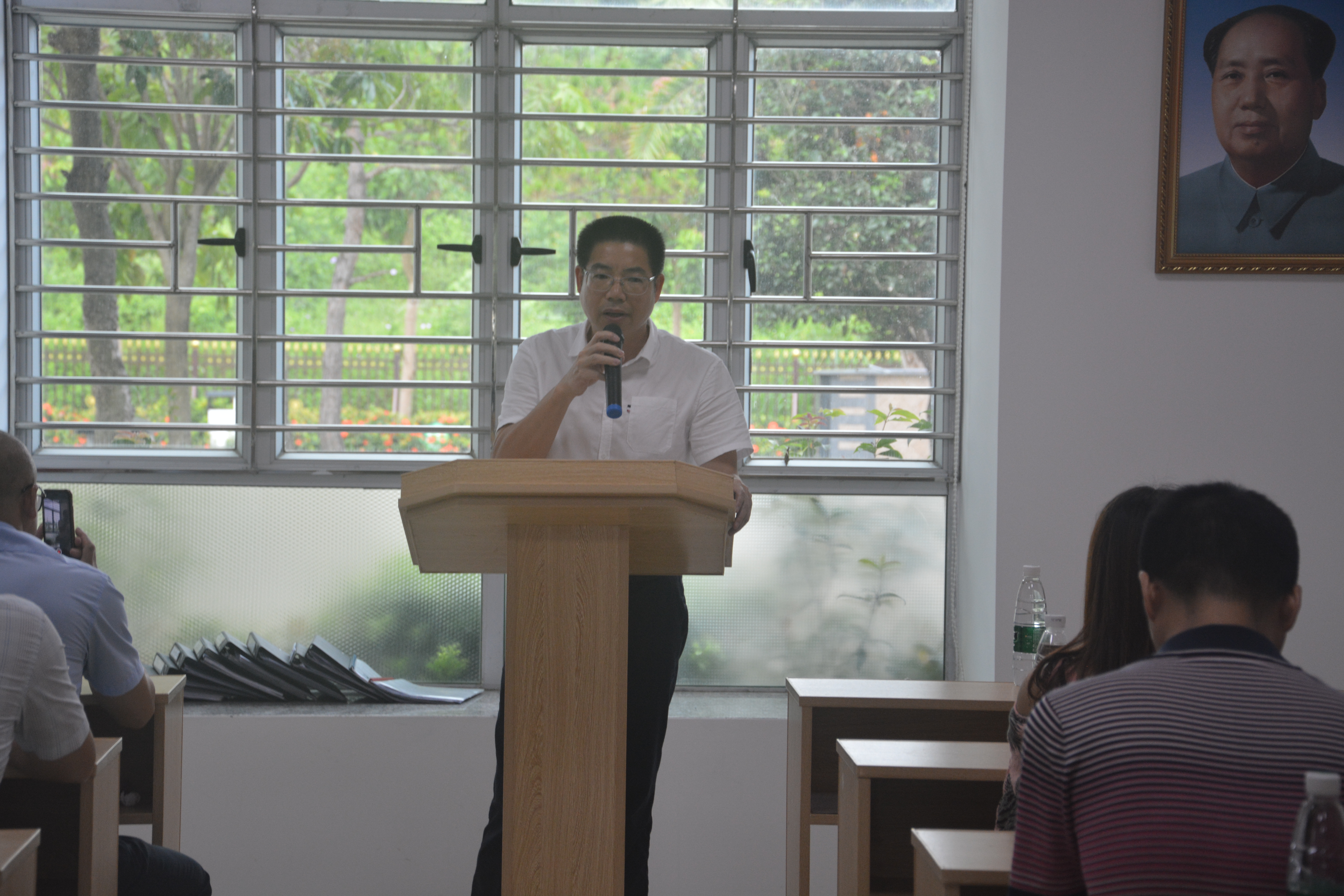 谢福海书记致词